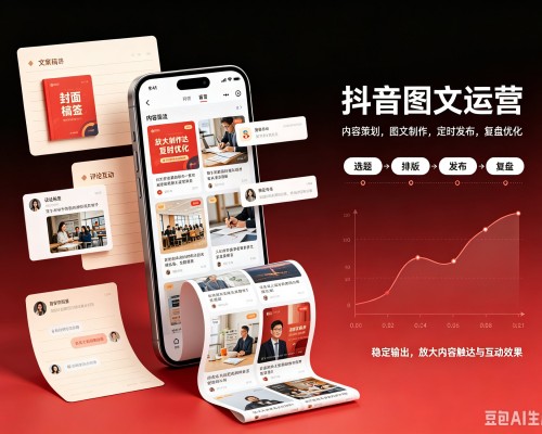 台前抖音图文代运营服务