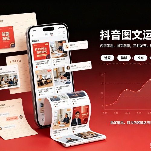 台前抖音图文代运营服务